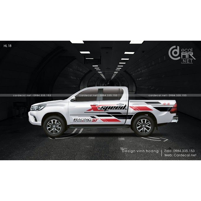 [ hoangdinhvinhvn ] Tem xe Hilux 18