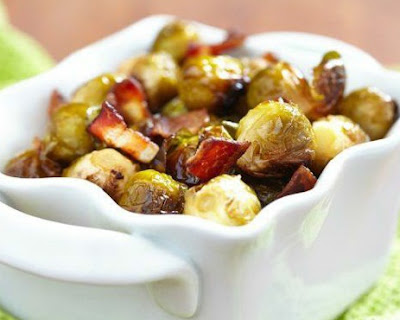 Brussels Sprouts with Fried Bacon Recipe