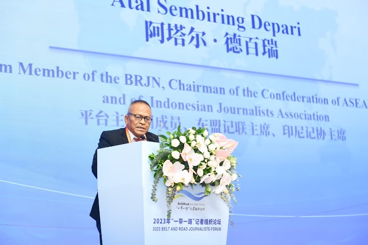 INILAH, Atal S Depari Bicara di Forum Belt and Road Journalists Forum (BRJF) 2023 di Beijing