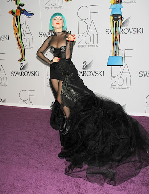 Lady GaGa At CFDA 2011-3