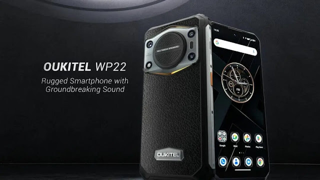 OUKITEL WP22 гумиран смартфон с най-големият високо говорител