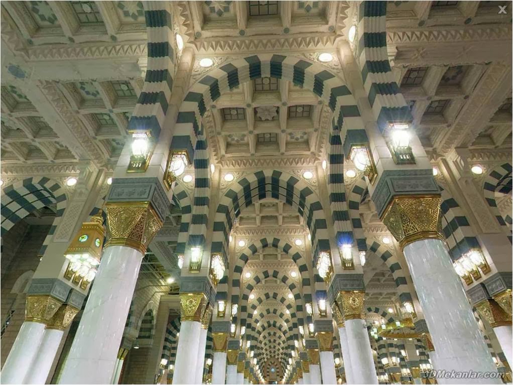 UMROH DAN HAJI PLUS NIKMAT: Foto Masjid Nabawi (Madinah)