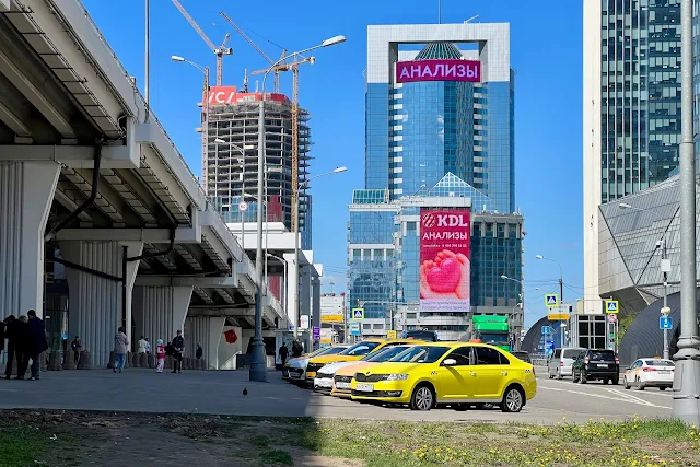Тестовская улица, Третье транспортное кольцо, Москва-Сити
