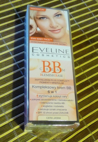 krem bb, Eveline, krem 6 w 1, blemish base, Krem tonizujący