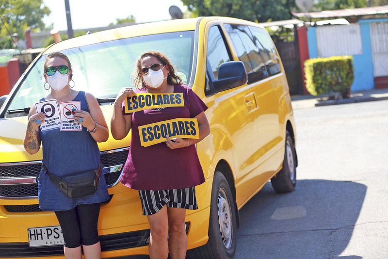 Protocolo para furgones escolares