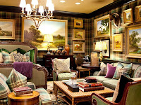 Plaid Living Room Decor