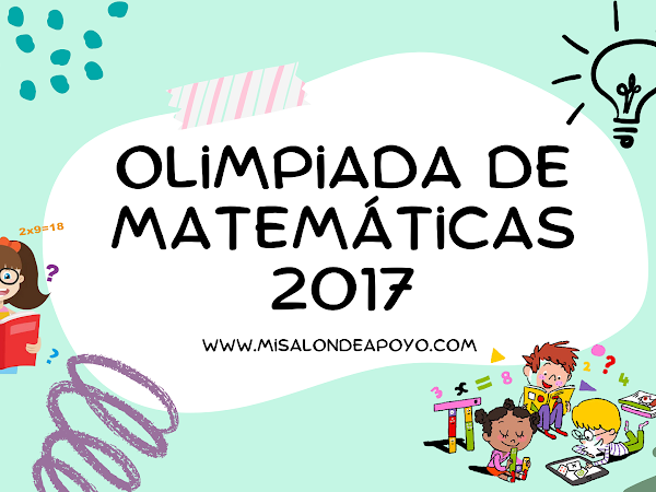 Ejercicios con Respuestas de la Olimpiada de Matemáticas 2017