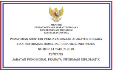 Juknis Jabatan Fungsional Pranata Informasi Diplomatik dan Angka Kreditnya