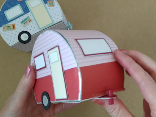 Upcycled Caravan Box by Esselle Crafts