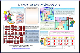 retos matematicos, problemas de ingenio, desafíos matemáticos, problemas de ingenio matemático, matemática divertida, Sudoku, Cruzapalabras, Cruzada Matemática