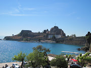Corfu: Here's a view of some of the island fortifications, . (italygreece )