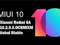 Download ROM Xiaomi Redmi 6A MIUI V10.2.9.0.OCBMIXM Global Stable