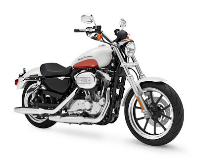 2011 Harley-Davidson XL 883L Birch White-Sedona Orange