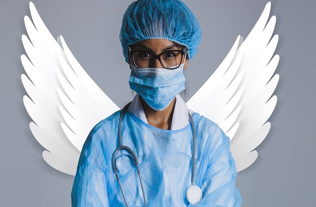 nurses are angels for life and health