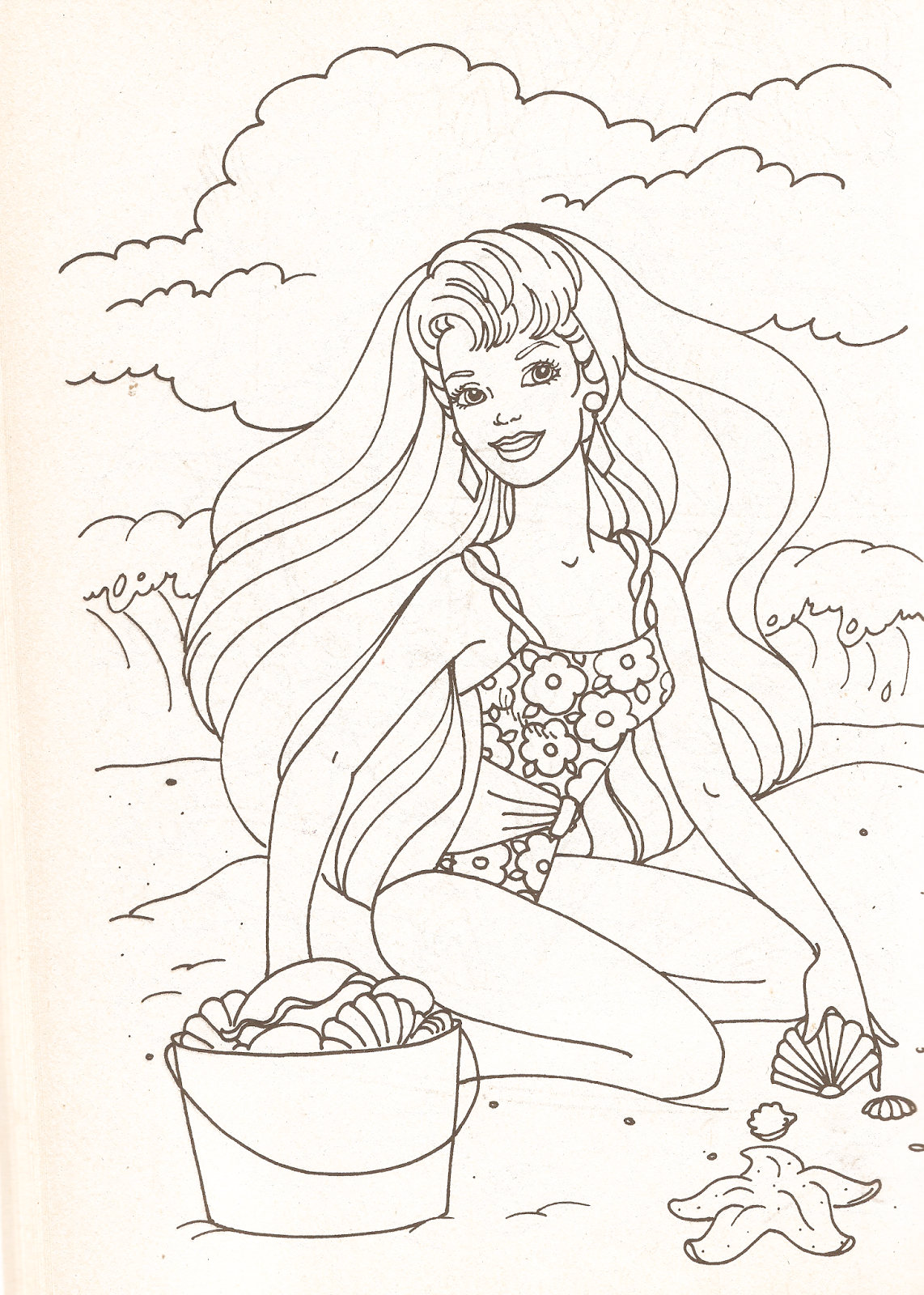 Download Miss Missy Paper Dolls: Barbie coloring pages part 2
