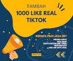 Jasa Tambah 5000+ Like TikTok Real Human Worldwide | Non Drop | Garansi 30 Hari