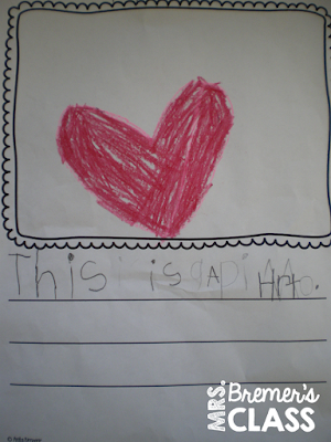 Lots of writing center activities and ideas for Kindergarten and First Grade- perfect for Daily 5 too! #kindergartenwriting #kindergarten #daily5 #writingcenter #writingcenters #writing