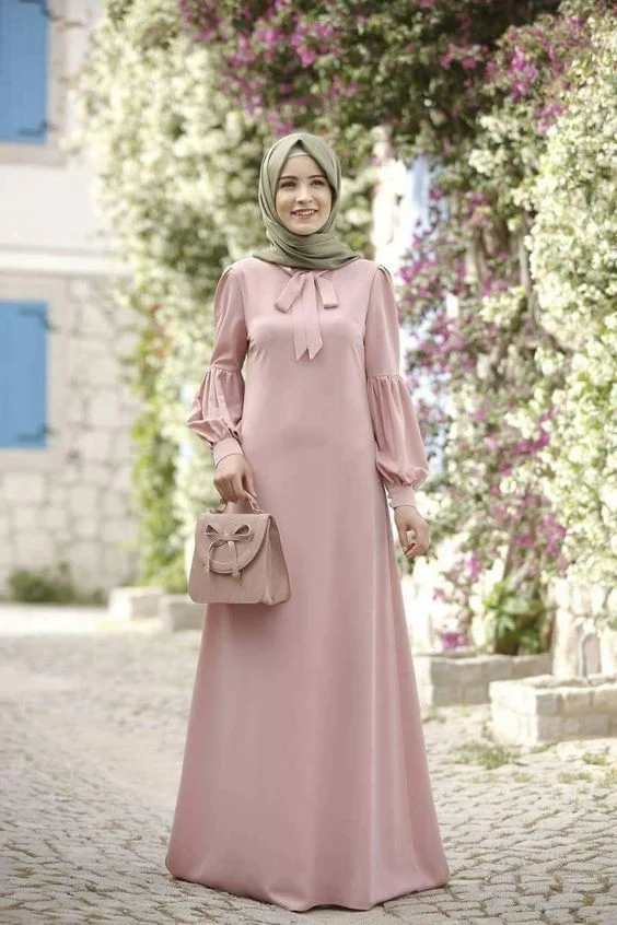 20 Variasi Model Lengan Gaun Kondangan Anti Mainstream - Model tangan baju gamis