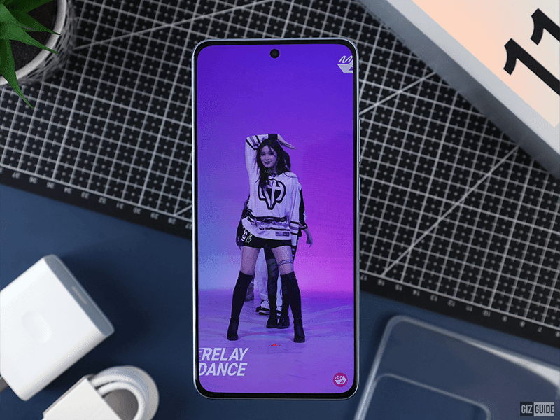 OPPO Reno11F's front screen