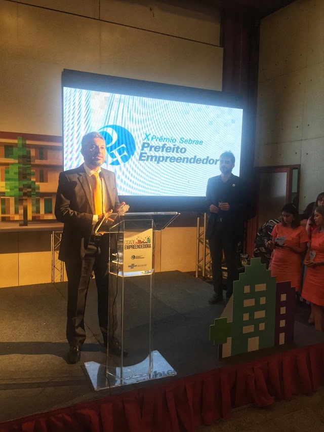 Irecê vence prêmio Prefeito Empreendedor do Sebrae