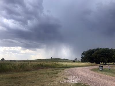 Thunderstorms A Coming  (Texas Route 66 RV Park)