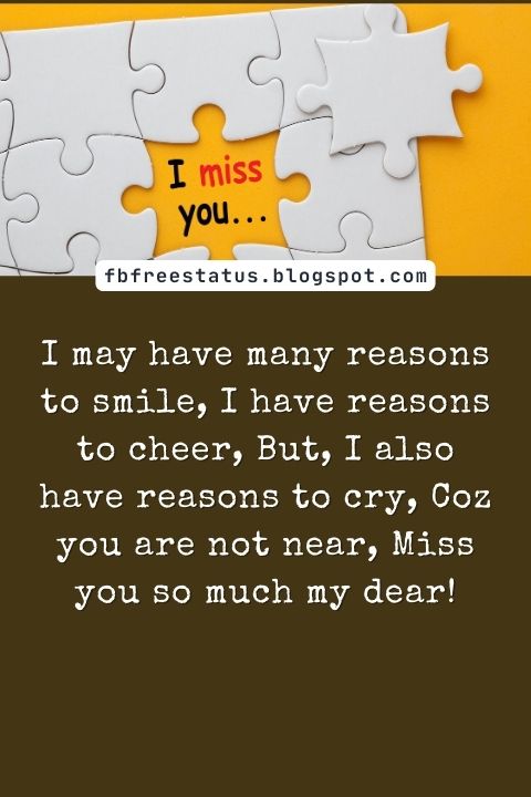 Missing You Messages for Girlfriend