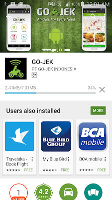 Cara download dan install aplikasi gojek