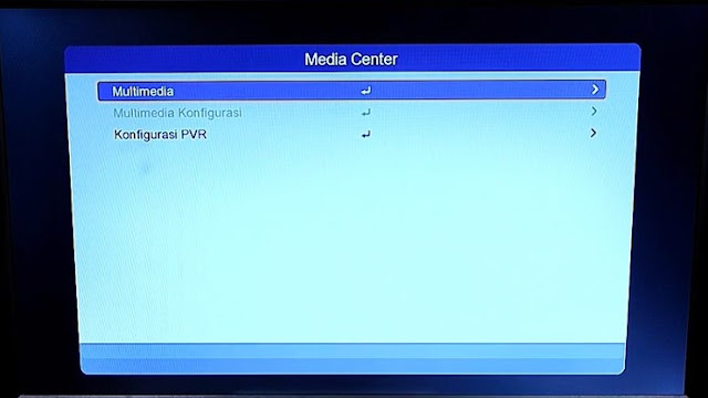 Menu Media Center pada Set Top Box  STB GOTAMA GTA-04KT2 DVB-T2