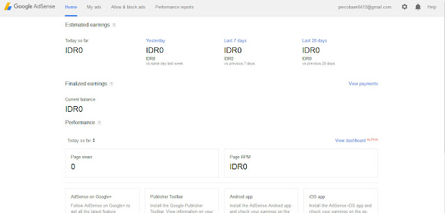 Teknik Membuat Akun Bug Google Adsense Indonesia Tahun 2016