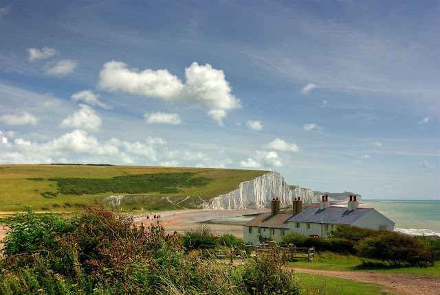 The Coastguard Cottages at Cuckmere Haven