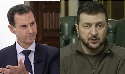 Bashar al-Assad und Selenskij