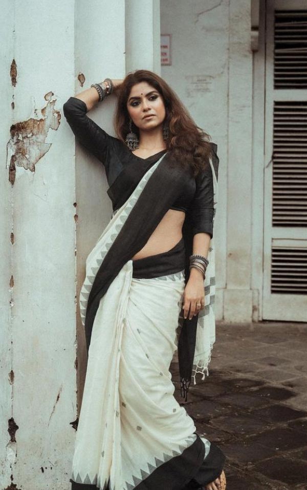 sayantani ghosh saree hot indian tv actress