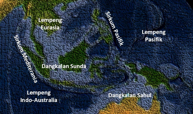 untung rugi letak geologis indonesia