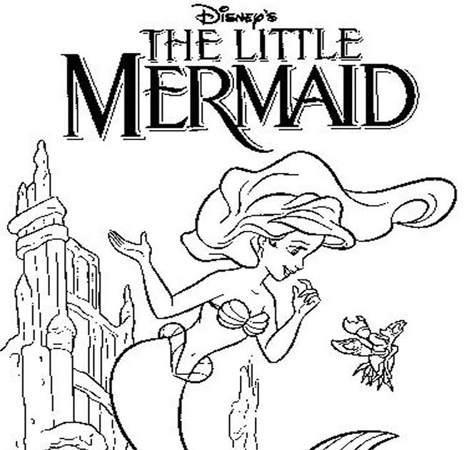 The Little Mermaid Coloring Pages | Disney Princess Coloring Pages
