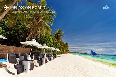 KLM Features Boracay Island in World Business Class Advertisement