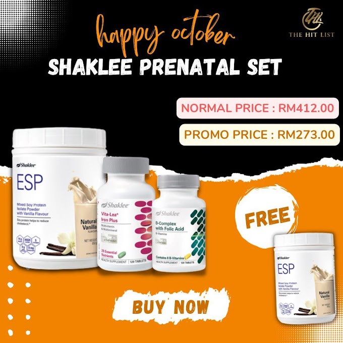 PROMOSI SHAKLEE BULAN OKTOBER - TERKINI