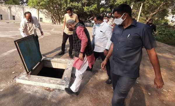 ballabhgarh-mla-minister-moolchand-sharma-visit-water-booster