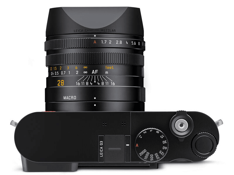 Leica Q3 top view