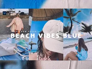 Beach Vibes Blue
