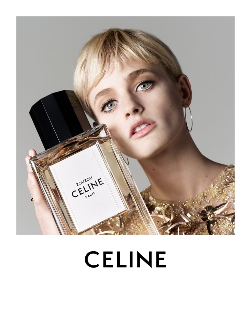 Celine Zouzou Perfume Ad Campaign Featuring Esther-Rose McGregor