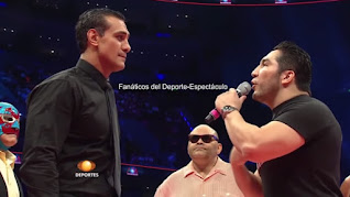 Alberto El Patrón vs. El Hijo del Perro Aguayo en Triplemanía XXII.