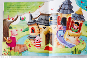 The Three Little Pigs adapted by Mara Alperin is a fun read aloud with colorful illustrations.  4 out of 5 stars in this book review for this classic fairy tale adaptation.  Alohamora Open a Book www.alohamoraopenabook.blogspot.com