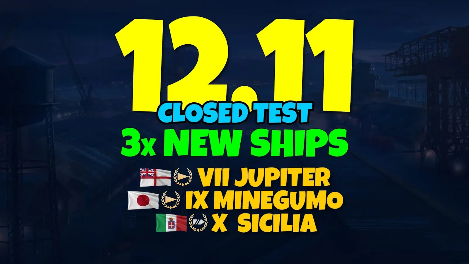 image of 3 New Ships CT 12.11