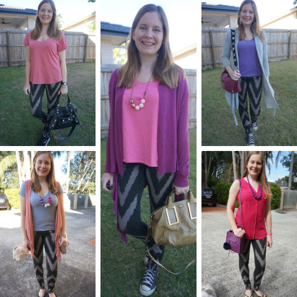 pink and purple outfit ideas with chevron print playman skinny jeans awayfromblue