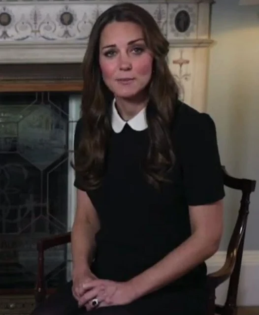 Kate Middleton has chosen to record her first video message