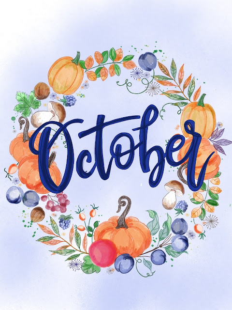 october_Brush_lettering_phone_screensaver