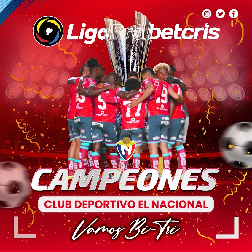 El Nacional, se corona campeón de la Serie B