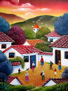 Pintor Naif Colombia