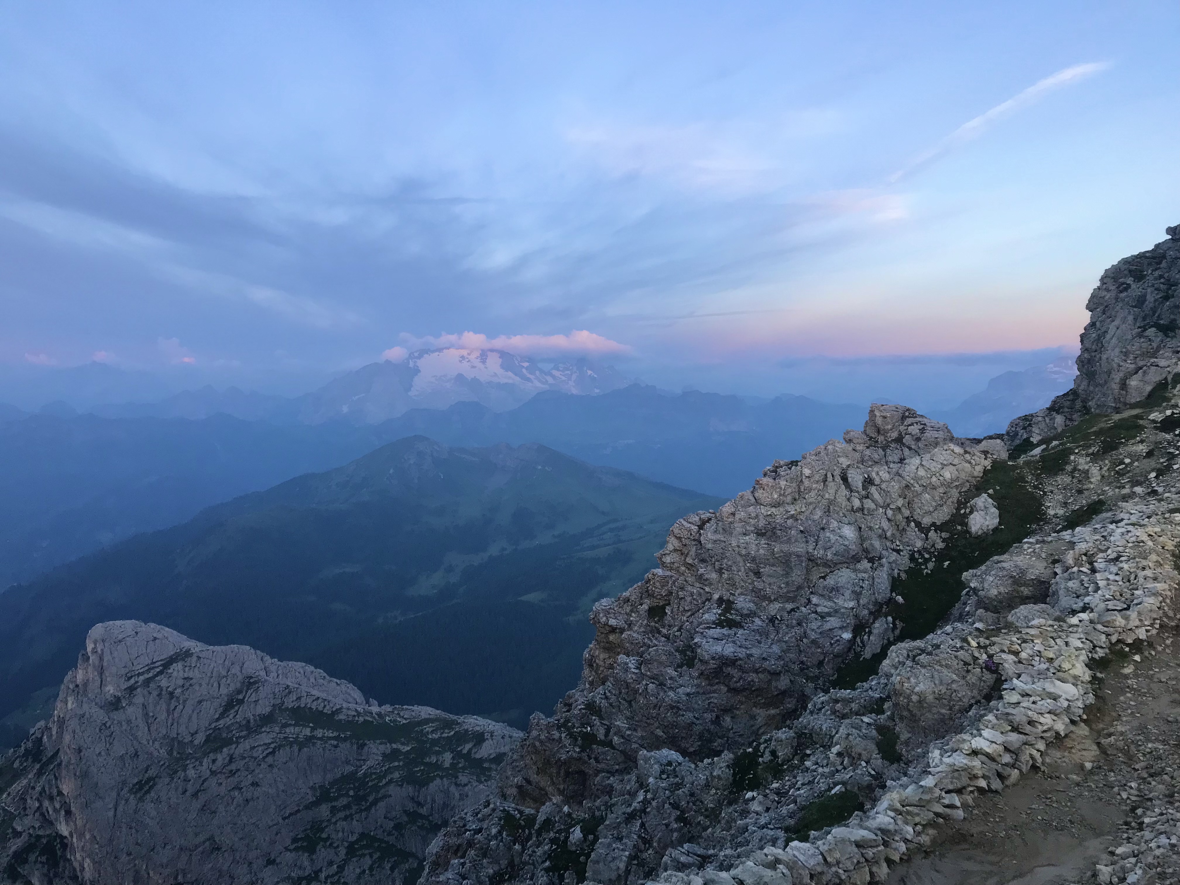 Dolomites, Alta Via 1, AV1, Italia, Marmolada, rifugio Lagazuoi, Tofana de Rozes, Cinque Torri, rifugio Nuvolau, Trekking