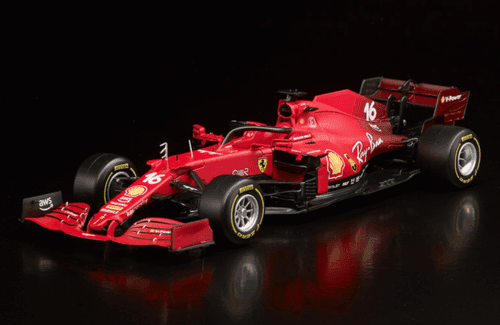 ferrari f1-75 2021 1:24 charles leclerc